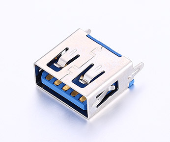 USB 3.0 AF180° 母座 L11.50 平口直插