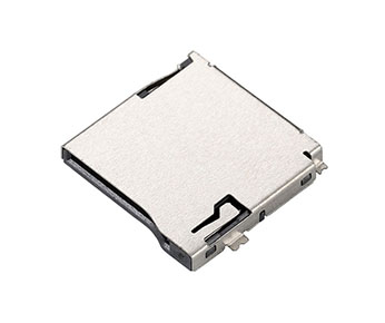 TF卡座自弹外焊存储卡座子 卡槽9PIN贴片MICRO卡记忆卡连接器